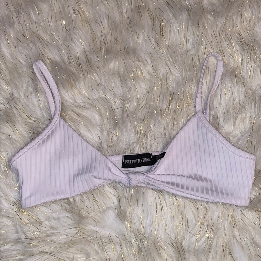 White Bralet - Twist Front✨